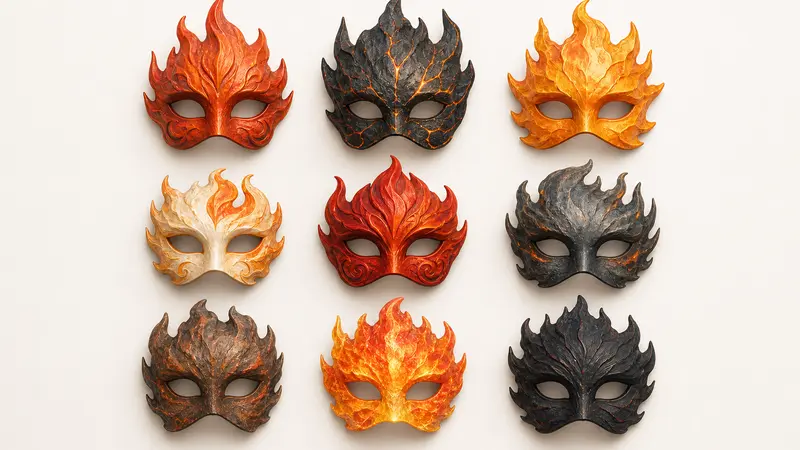 Menjelajahi Kekuatan 9 Masks of Fire: Slot Memukau dengan Tema Api